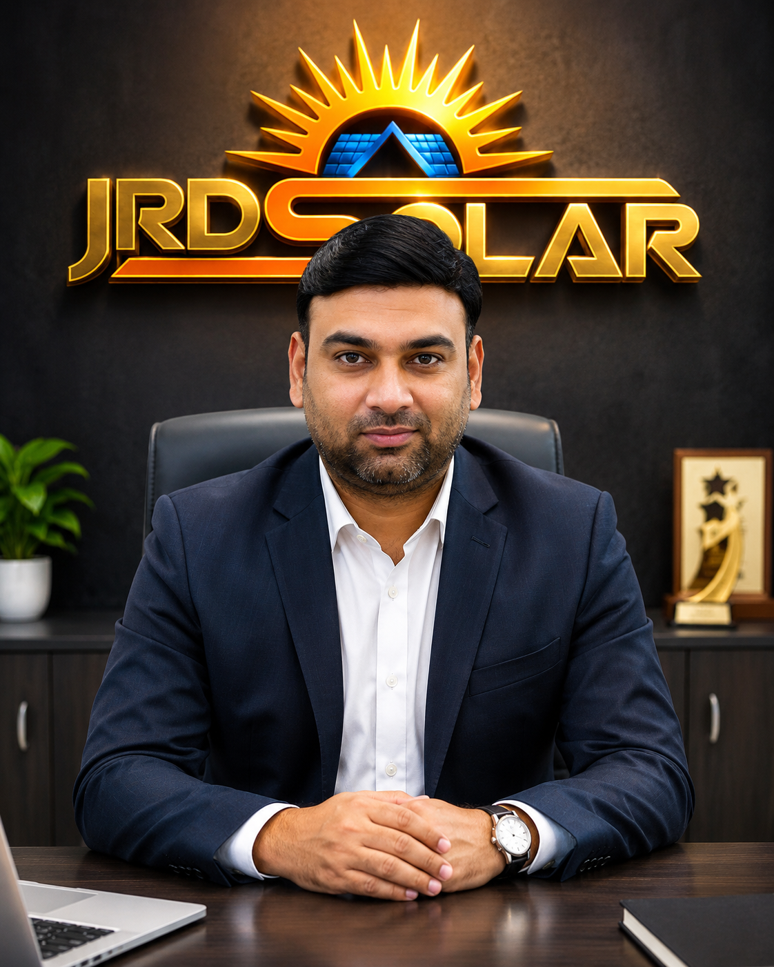 Shubham Kumar Trivedi, CEO of JRD Solar Industries Pvt. Ltd.