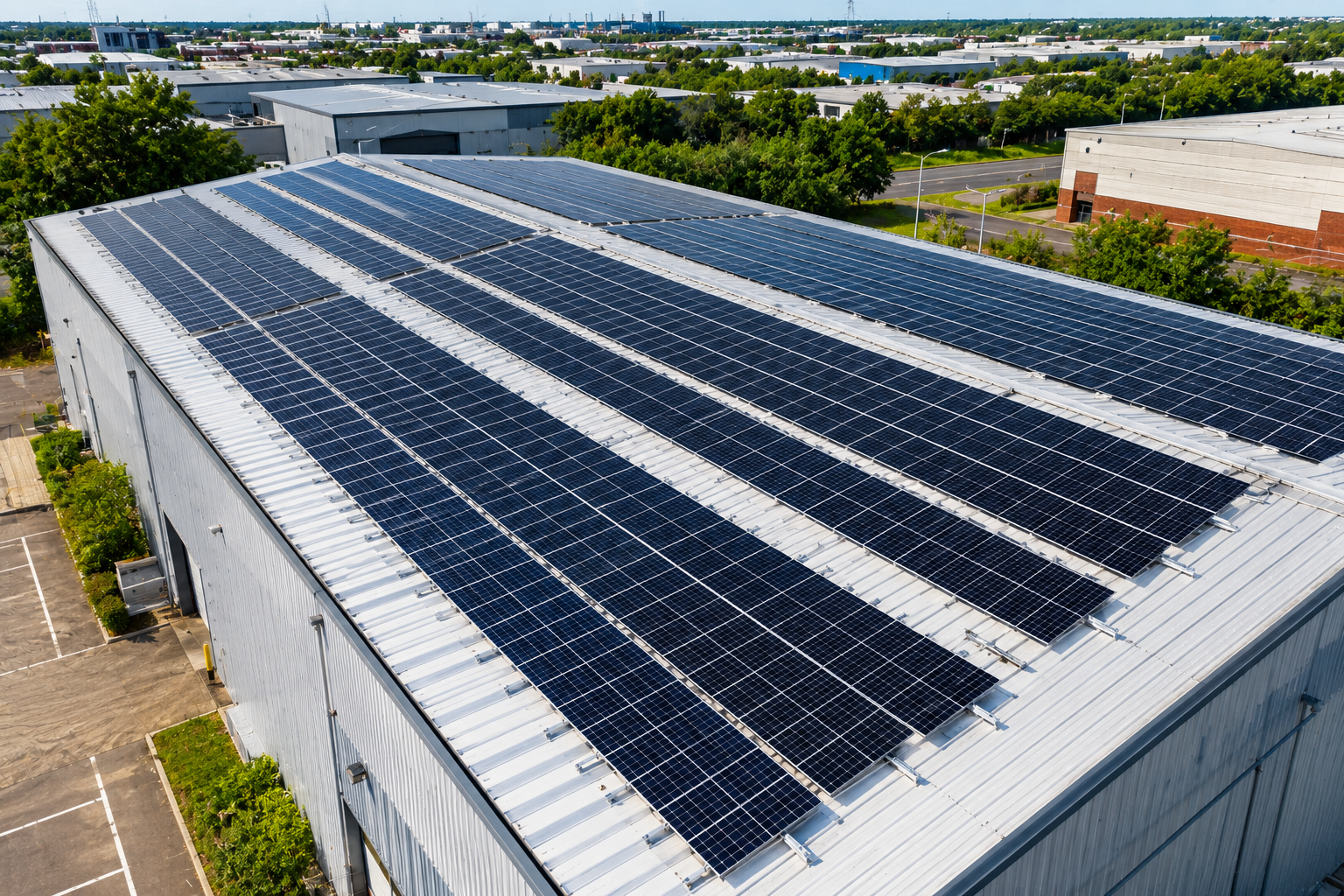 Commercial Solar Installation